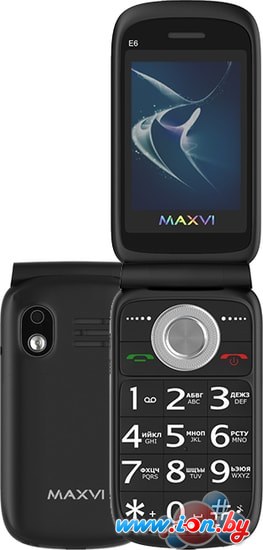 Мобильный телефон Maxvi E6 (черный) в Минске