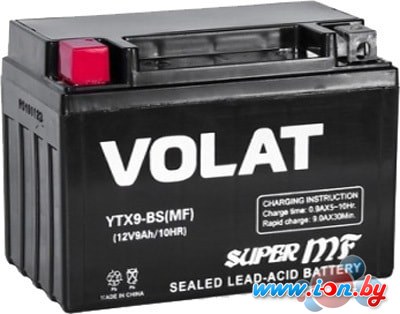 Мотоциклетный аккумулятор VOLAT YTX9-BS (9 А·ч) в Гомеле