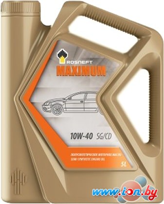 Моторное масло Роснефть Maximum 10W-40 SG/CD 5л в Бресте