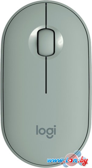 Мышь Logitech M350 Pebble (эвкалипт) в Могилёве