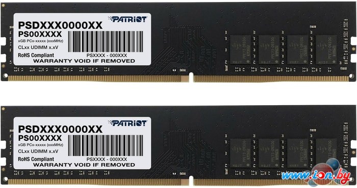 Оперативная память Patriot Signature Line 2x16GB DDR4 PC4-25600 PSD432G3200K в Минске