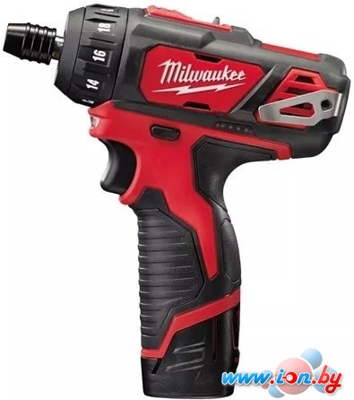 Дрель-шуруповерт Milwaukee M12 BD-202C 4933441900 (с 2-мя АКБ, кейс) в Витебске