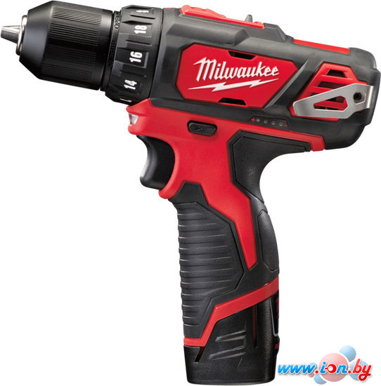 Дрель-шуруповерт Milwaukee M12 BDD-202C 4933441915 (с 2-мя АКБ, кейс) в Витебске