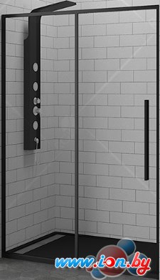 Душевая дверь RGW SV-12B 150 (черный/прозрачное стекло) в Могилёве