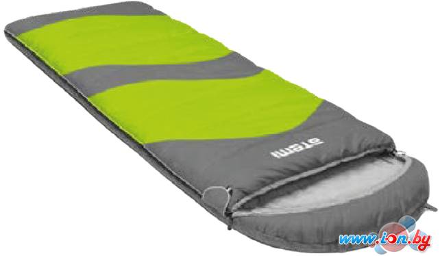 Спальный мешок Atemi Quilt 200L (левая молния, салатовый/серый) в Гомеле