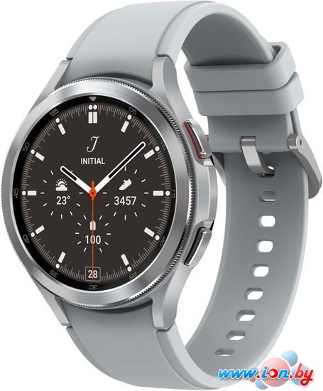 Умные часы Samsung Galaxy Watch4 Classic 46мм (серебро) в Могилёве