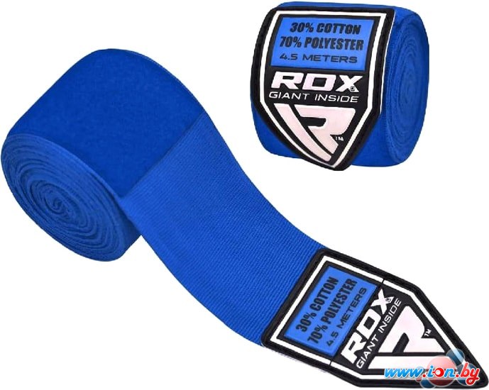 Бинт боксерский RDX HWX-RU 4.5 м (синий) в Витебске