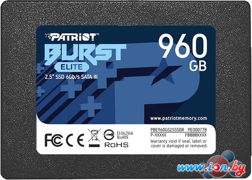 SSD Patriot Burst Elite 1.92TB PBE192TS25SSDR в Могилёве