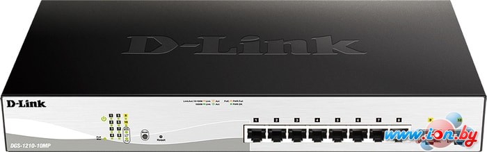 Управляемый коммутатор 2-го уровня D-Link DGS-1210-10MP/FL в Гомеле