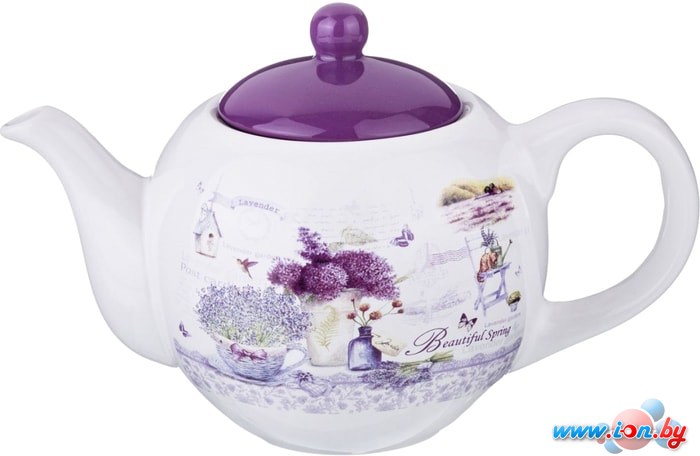 Заварочный чайник Agness Лавандовая весна 358-1100 в Могилёве