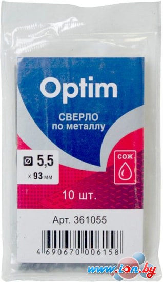 Набор оснастки Optim 361055 (10 предметов) в Витебске