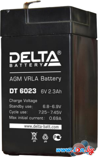 Аккумулятор для ИБП Delta DT 6023 (6В/2.3 А·ч) в Гродно