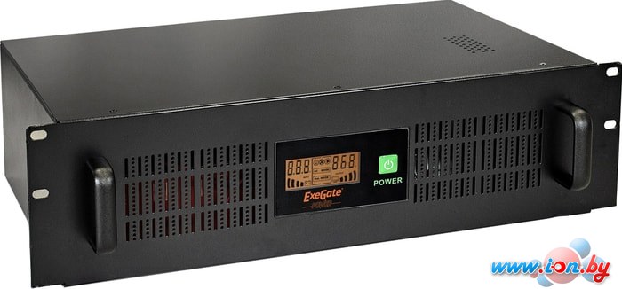 Источник бесперебойного питания ExeGate ServerRM UNL-1500.LCD.AVR.C13.RJ.USB.3U в Могилёве