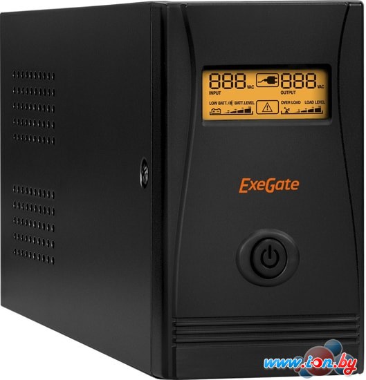 Источник бесперебойного питания ExeGate SpecialPro Smart LLB-600.LCD.AVR.C13.RJ.USB в Могилёве