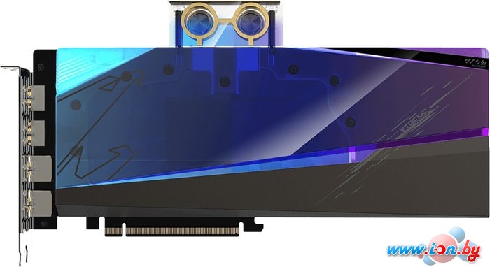 Видеокарта Gigabyte Aorus Radeon RX 6900 XT Xtreme Waterforce WB 16GB GDDR6 в Бресте