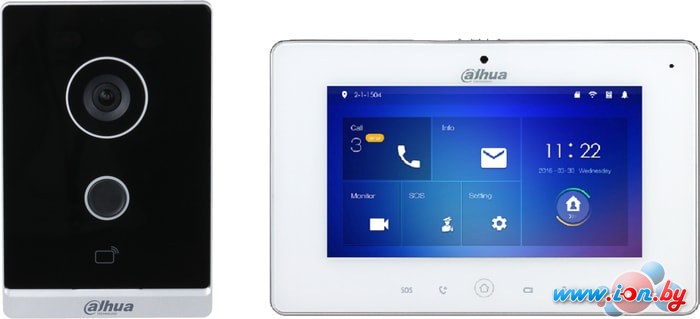 Комплект видеодомофона Dahua DHI-KTW01 в Могилёве