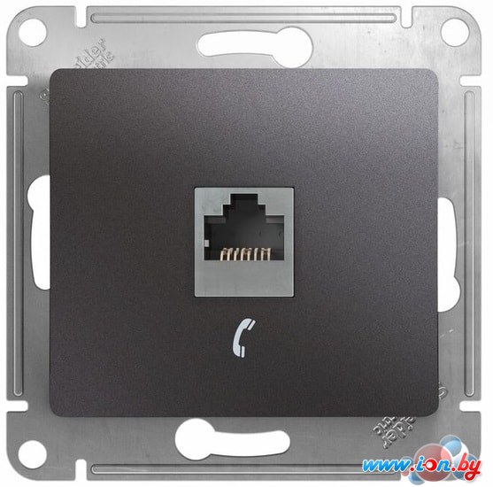 Розетка телефонная Schneider Electric Glossa GSL001381T в Могилёве