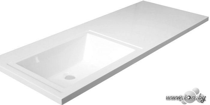 Умывальник Эстет Даллас 130, левая (белый) в Могилёве