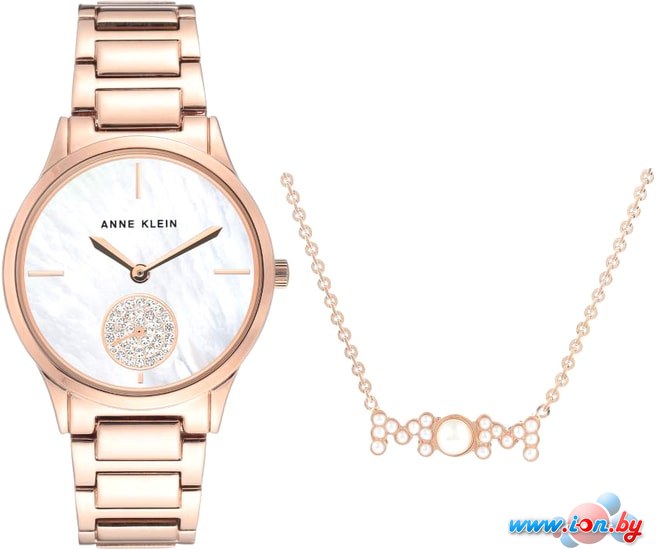 Набор часов с украшениями Anne Klein 3674RGST в Бресте