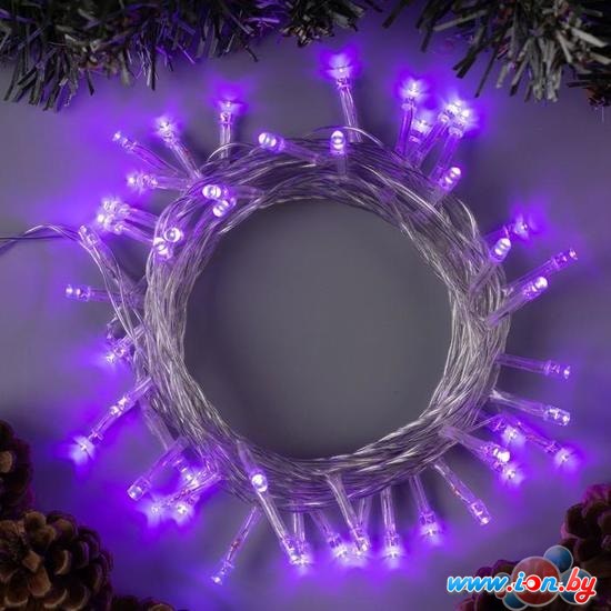 Гирлянда Luazon Нить 50 LED 5м (фиолетовый) 3556759 в Могилёве