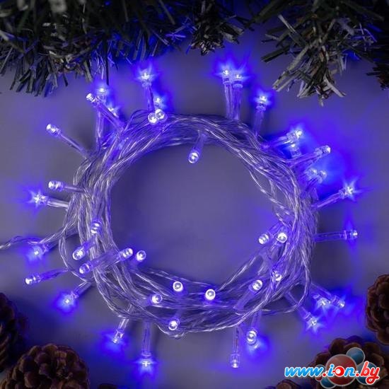 Гирлянда Luazon Нить 50 LED 5м (синий) 3556758 в Могилёве