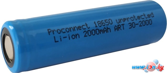 Аккумуляторы PROconnect 18650 2000mAh в Могилёве
