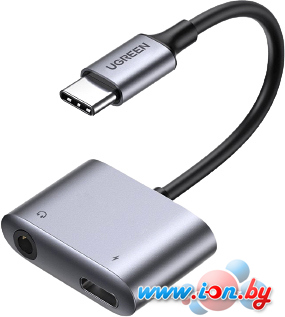 Адаптер Ugreen CM231 60164 USB Type-C - USB Type-C, 3.5 мм в Могилёве