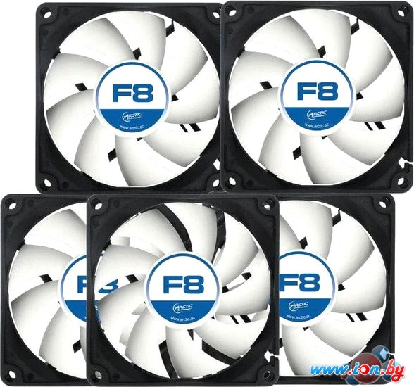 Вентилятор для корпуса Arctic F8 PWM PST Value Pack (5 шт) ACFAN00064A в Могилёве