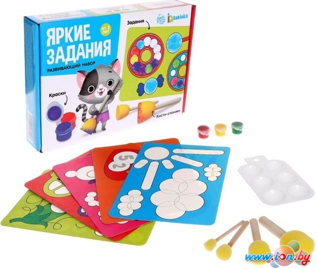 Развивающая игра Zabiaka Яркие задания 6116418 в Бресте