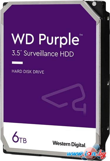 Жесткий диск WD Purple 6TB WD63PURZ в Гродно