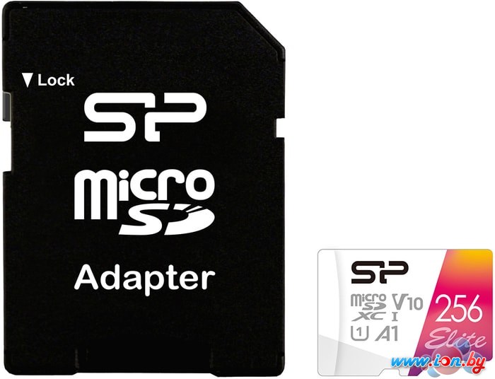 Карта памяти Silicon-Power Elite A1 microSDXC SP256GBSTXBV1V20SP 256GB в Витебске