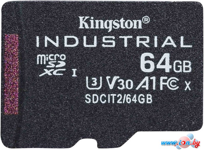 Карта памяти Kingston Industrial microSDHC SDCIT2/64GBSP 64GB в Могилёве