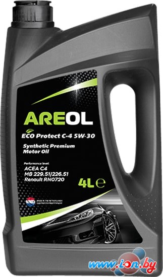 Моторное масло Areol ECO Protect C-4 5W-30 4л в Гомеле