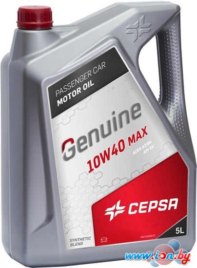 Моторное масло CEPSA Genuine 10W-40 Max 5л в Гродно