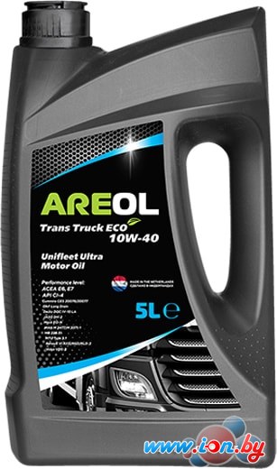 Моторное масло Areol Trans Truck Eco 10W-40 5л в Гродно