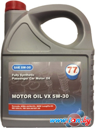 Моторное масло 77 Lubricants VX 5W-30 5л в Гомеле