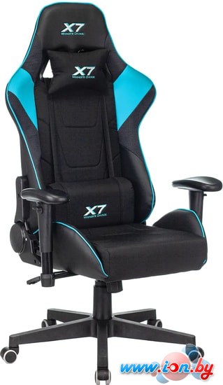 Кресло A4Tech X7 GG-1100 (черный/бирюзовый) в Могилёве
