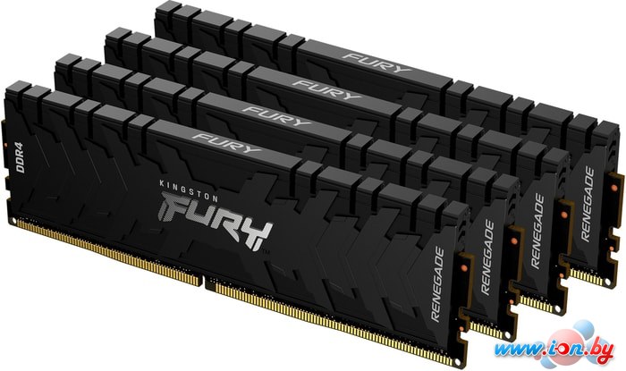 Оперативная память Kingston FURY Renegade 4x8GB DDR4 PC4-25600 KF432C16RBK4/32 в Могилёве