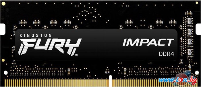 Оперативная память Kingston FURY Impact 8GB DDR4 SODIMM PC4-25600 KF432S20IB/8 в Могилёве