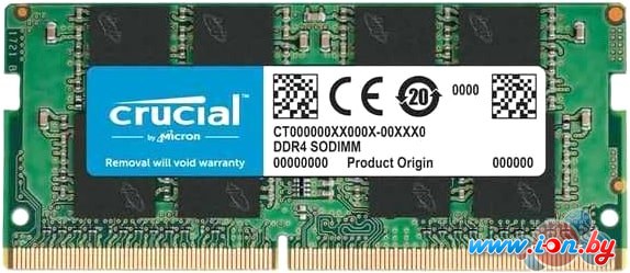 Оперативная память Crucial Basics 16GB DDR4 SODIMM PC4-21300 CB16GS2666 в Гомеле