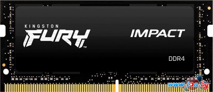 Оперативная память Kingston FURY Impact 16GB DDR4 SODIMM PC4-21300 KF426S15IB1/16 в Минске