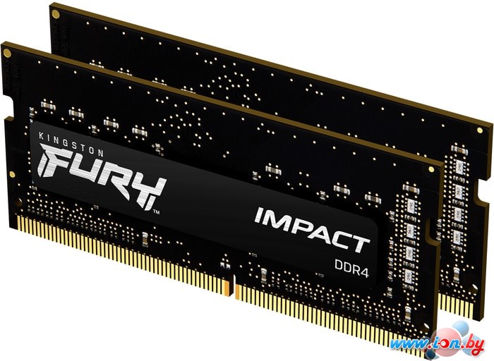 Оперативная память Kingston FURY Impact 2x8GB DDR4 SODIMM PC4-25600 KF432S20IBK2/16 в Гродно