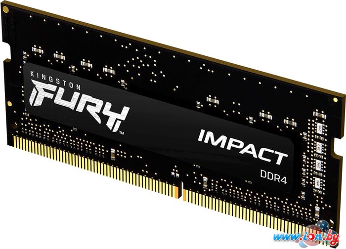 Оперативная память Kingston FURY Impact 16GB DDR4 SODIMM PC4-21300 KF426S16IB/16 в Гомеле