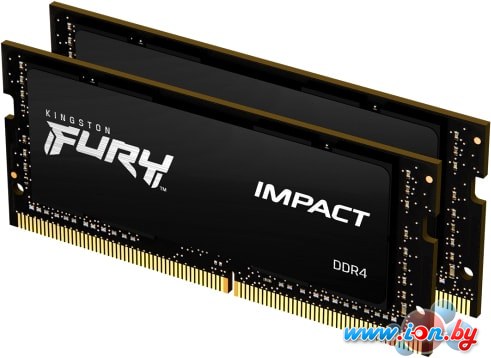 Оперативная память Kingston FURY Impact 2x16GB DDR4 SODIMM PC4-21300 KF426S15IB1K2/32 в Могилёве