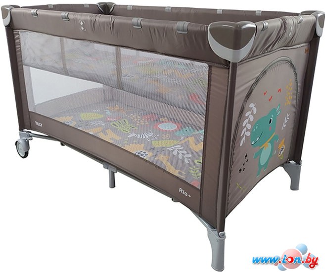 Манеж-кровать Baby Tilly Rio Plus T-1021 (песочно-бежевый) в Гомеле