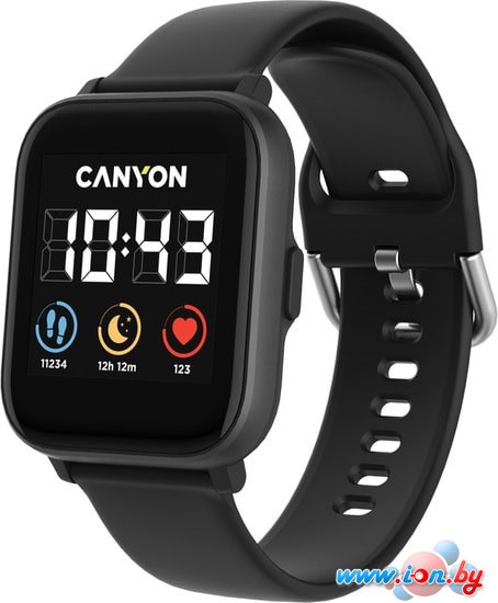 Умные часы Canyon Salt SW-78 (черный) в Могилёве