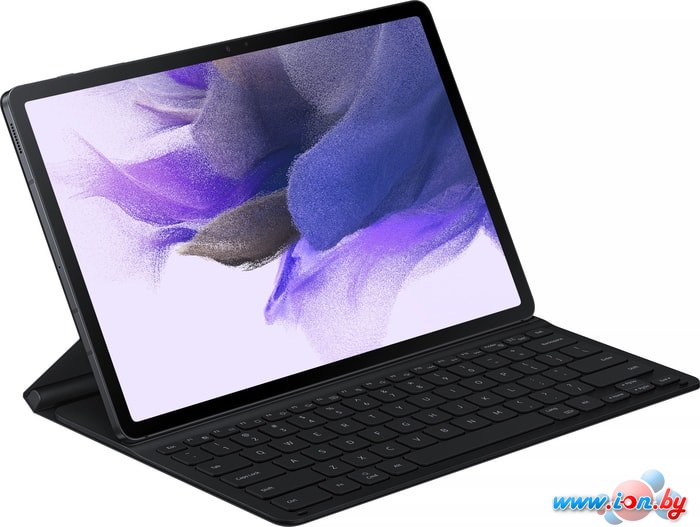Чехол для планшета Samsung Book Сover Keyboard для Samsung Galaxy Tab S7+/S7 FE (черный) в Бресте