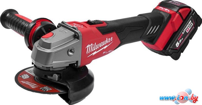 Угловая шлифмашина Milwaukee M18 FSAG125XB-502X Fuel 4933478430 (с 2-мя АКБ) в Могилёве