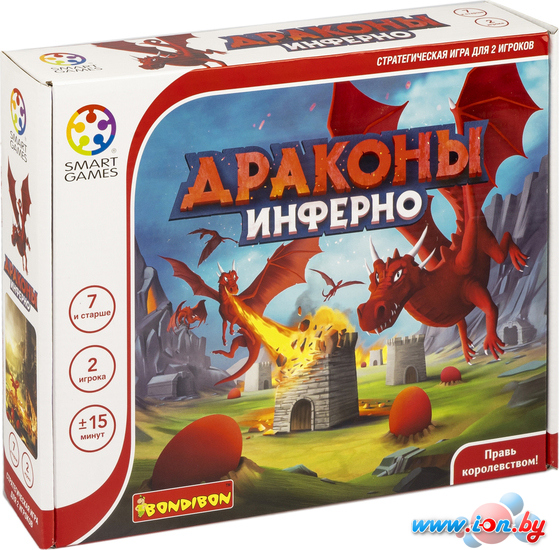 Настольная игра Bondibon Драконы. Инферно ВВ5269 в Бресте