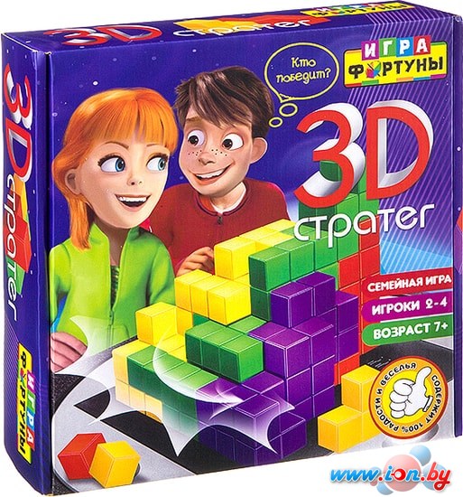 Настольная игра Фортуна 3D стратег Ф94954 в Гомеле